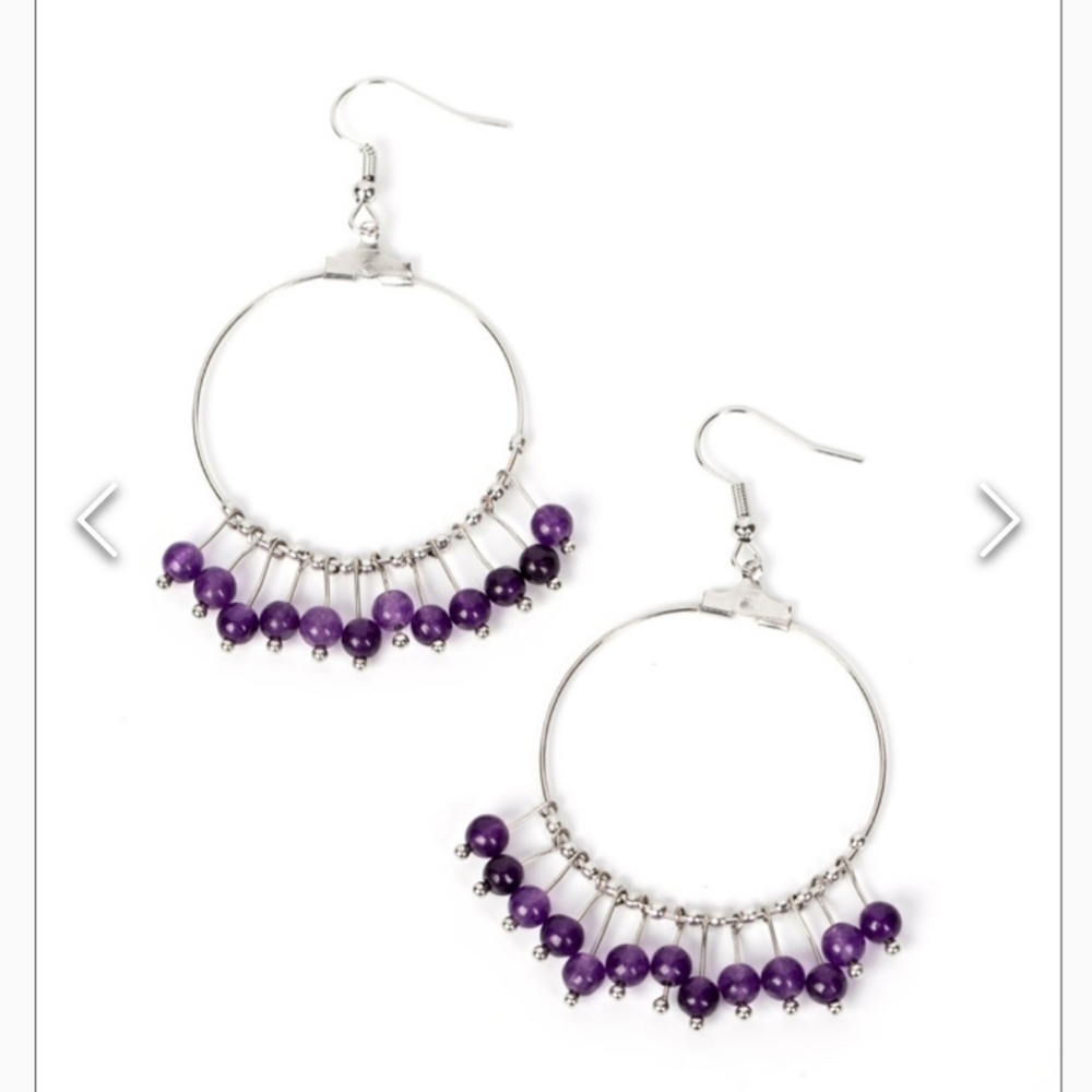Free Your Soul Purple Earrings 💜 Sale